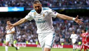 Platz 2: Karim Benzema - 15 Saisons (Zeitraum: 2005/06 - 2019/20)