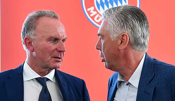 Karl-Heinz Rummenigge wurde in der eineinhalbjährigen Amtszeit von Carlo Ancelotti als Bayern-Trainer gut Freund mit dem Italiener.
