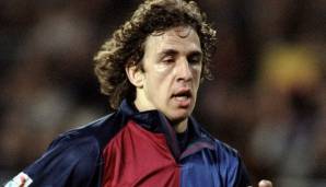 CARLES PUYOL: Spielte seine gesamte Profi-Laufbahn für Barça und war sogar zwischenzeitlich in der Geschäftsführung als Assistent tätig. Der Innenverteidiger machte knapp 600 Spiele für die Blaugrana, jahrelang als Kapitän. Eine echte Vereinslegende!