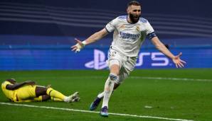 Karim Benzema hat Real Madrid ins Halbfinale geschossen.