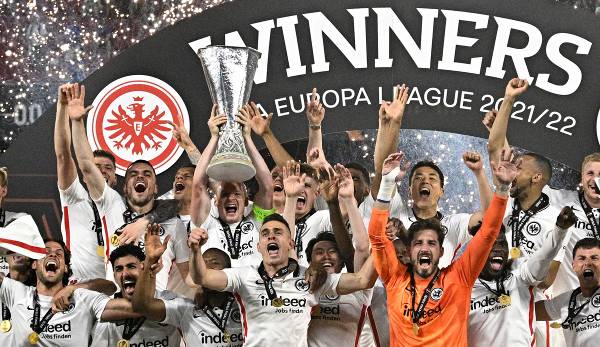 Eintracht Frankfurt spielt durch den EL-Triumph erstmals in der Champions League.