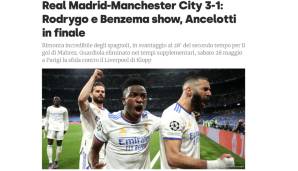 Corriere dello Sport: "Real Madrid-Liverpool ist das Finale der Champions League: Ancelotti eliminiert Guardiolas City!"