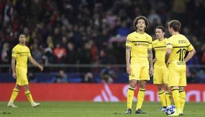 Der BVB verliert in Madrid verdient mit 0:2 gegen Atletico und muss die erste Niederlage unter Trainer Lucien Favre einstecken. SPOX hat die Einzelkritik.