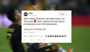 Was Horst Seehofer mit CR7 zu tun hat, sieht man hier.