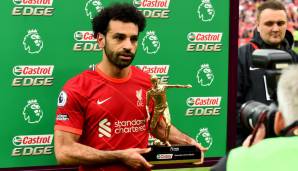 ANGRIFF - MOHAMED SALAH: Im Liga-Finale um die Meisterschaft wurde er sogar geschont. Der Ägypter traf nach Einwechslung und sicherte sich gemeinsam mit Spurs-Star Son die Torjägerkanone. Der Rechtsaußen spielt!