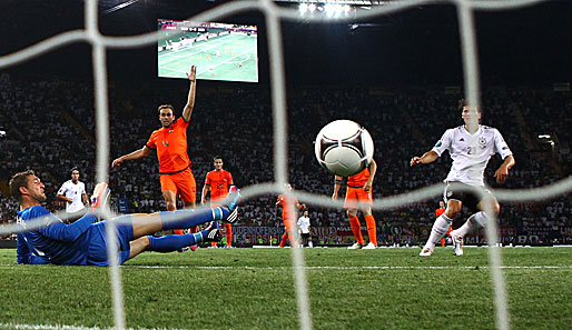 Über 27 Millionen deutsche Zuschauer sahen Mario Gomez' Tor zur 1:0-Führung