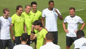 Joachim Löw hat seine Mannschaft in Ascona eingestellt