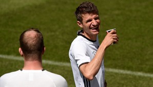 Thomas Müller hat gut lachen. Sein Marktwert ist im DFB-Team der höchste