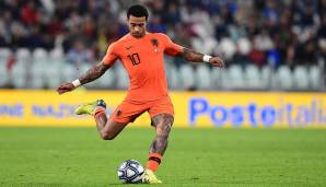 Memphis Depay (Olympique Lyon), 24 Jahre, 40 Länderspiele