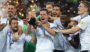 Julian Draxler war beim Confed-Cup 2017 Kapitän der deutschen Nationalmannschaft.