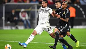 Emre Can war in der EM-Qualifikation gegen Weißrussland rotgesperrt.