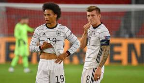 Bedient nach dem Last-Minute-Sieg: Toni Kroos und Leroy Sane.