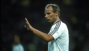 Berti Vogts: Das einstige Verteidiger-Ass von Borussia Mönchengladbach kam insgesamt 96-mal zum Einsatz für die Nationalmannschaft und wurde Europameister 1972 und Weltmeister 1974. Bei der Weltmeisterschaft 1978 war Vogts Mannschaftskapitän.