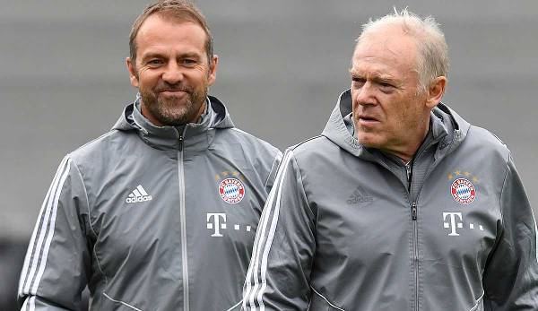 Hermann Gerland und Hansi Flick arbeiteten beim FC Bayern München zusammen.