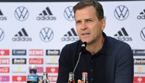 Oliver Bierhoff wünscht sich im Herren- und Frauen-Fußball einen Titel pro Jahrzehnt beim DFB.