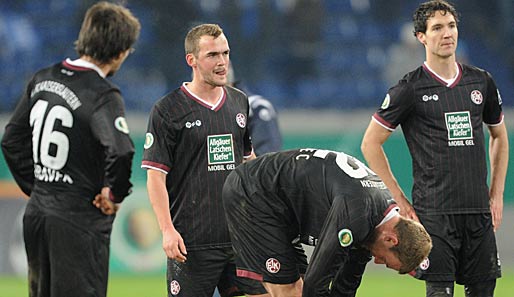 Der 1. FC Kaiserslautern scheiterte im Pokal-Viertelfinale am MSV Duisburg