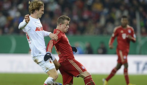 Sechs Wochen Pause: Andreas Ottl (l.) verletzte sich im Pokalspiel gegen Bayern München