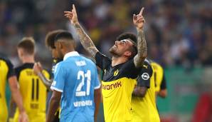 PACO ALCACER: Bis zur 28. Minute dauerte es, ehe er das erste Mal gefährlich zum Abschluss kam. Vergab zunächst zwei Hochkaräter. Machte dann mit einem tollen Freistoß (70.) den Sieg endgültig perfekt. Note: 3.