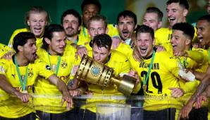 In der Saison 2020/21 hat Borussia Dortmund den DFB-Pokal gewonnen.