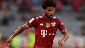 SERGE GNABRY: Bewies als einziger Bayern-Spieler vor der Pause Zug zum Tor, blieb in seinen Aktionen und Abschlüssen aber zu ungenau. Note: 4.