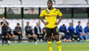 YOUSSOUFA MOUKOKO: Klar stand 1860 tief, aber während die anderen Spieler Lösungen fanden und zur Pause ein 3:0 bejubelten, hatte Moukoko bis dahin nur sieben Ballkontakte. Wie ein Bewerbungsspiel für einen neuen Stürmer. Note: 4,5.