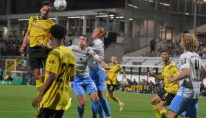 MATS HUMMELS: Bekam etwas überraschend nur einen Bankplatz im ersten Pflichtspiel der Saison. Nach der Pause kam er dann für Süle aus der Kabine. Gab manchmal den Libero, wenn alle anderen aufrückten. Note: 3,5.