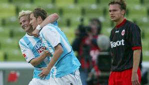 Im Oktober 2003 deutete noch wenig darauf hin, dass die Löwen in Abstiegsgefahr geraten würden. Das Benjamin Lauth schoss die Sechzger am 9. Spieltag gegen Frankfurt in der 90. Minute zum 1:0-Sieg und damit auf Platz acht.
