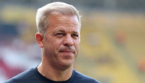 Markus Anfang und Dynamo Dresden sind seit fünf Spielen ohne Sieg.