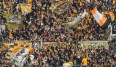 Die Fans von Dynamo Dresden sind heiß vor dem Duell in der 3. Liga gegen den FSV Zwickau.