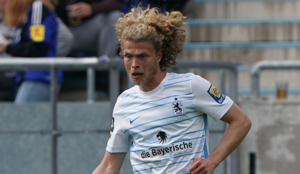 Jesper Verlaat ist eine Stütze in der Abwehr des TSV 1860 München.