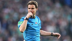 Felix Brych kam bisher nur bei der Partie zwischen England und Wales zum Einsatz