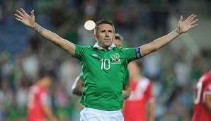 Robbie Keane ist der Rekord-Torschütze der irischen Nationalmannschaft