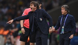 Antonio Conte hofft auf einen erfolgreichen Abschied von der italienischen Nationalmannschaft