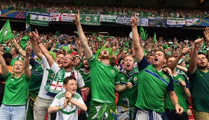 Die nordirischen Fans sind stolz auf ihr Team