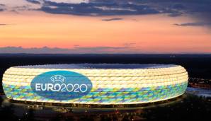 Die Allianz Arena soll Austragungsort bei der verlegten EM im Jahr 2021 sein.