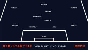 So würde Kolumnist Martin Volkmar die deutsche Nationalmannschaft gegen England aufstellen.