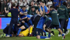 Italien ist Europameister! Die Squadra Azzurra gewann das Finale im Londoner Wembley-Stadion gegen England mit 4:3 nach Elfmeterschießen. Die Noten und Einzelkritiken aller eingesetzten Spieler.