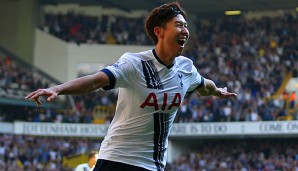 Heung-Min Son wechselte im Sommer 2015 zu Tottenham Hotspur