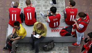 Mesut Özil genießt immer noch hohes Ansehen bei den Arsenal-Fans.