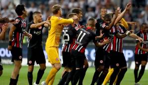 Auch Eintracht Frankfurt muss die dritte Qualifikationsrunde spielen, um an der Europa League teilnehmen zu dürfen.