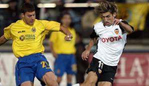 MIGUEL ANGEL ANGULO (r., Stürmer, 1996-1997): Angulo war ein Jahr an Villarreal ausgeliehen, ehe es bis 2009 zu Valencia zurückging. Dort gewann er zwei Meisterschaften, den UEFA Cup und zweimal die Copa del Rey. Karrierende 2009 bei Sporting.