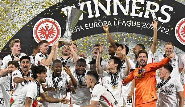 Eintracht Frankfurt gewann im vergangenen Jahr die Europa League.