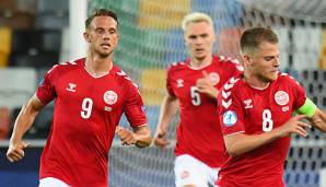 Dänemark besiegte Serbien mit 2:0.