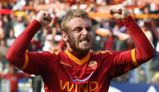 Daniele de Rossi - Römer Junge in Diensten der Roma hat den Scudetto vor Augen