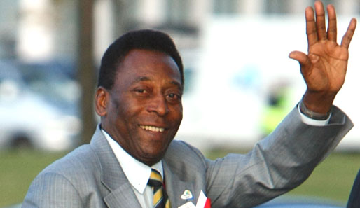 Pele wurde zum Ehrenbotschafter der WM 2014 in Brasilien ernannt