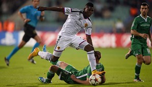 Breel Embolo spielt mit dem FC Basel in der Champions League