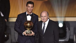 Cristiano Ronaldo gewann den Ballon d´Or 2014