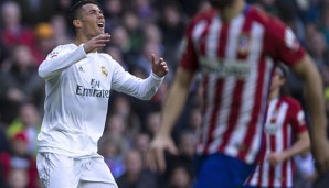An Cristiano Ronaldo lag's definitiv nicht, dass Real das Derby gegen Atletico verlor