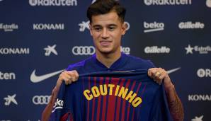 Philippe Coutinho: Für 120 Millionen Euro vom FC Liverpool zum FC Barcelona