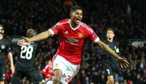 Platz 15: Marcus Rashford (Manchester United) - 20 Jahre - 2020 - 126.8